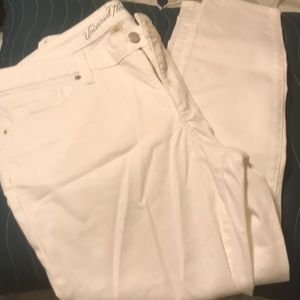 Universal Thread White Jeans